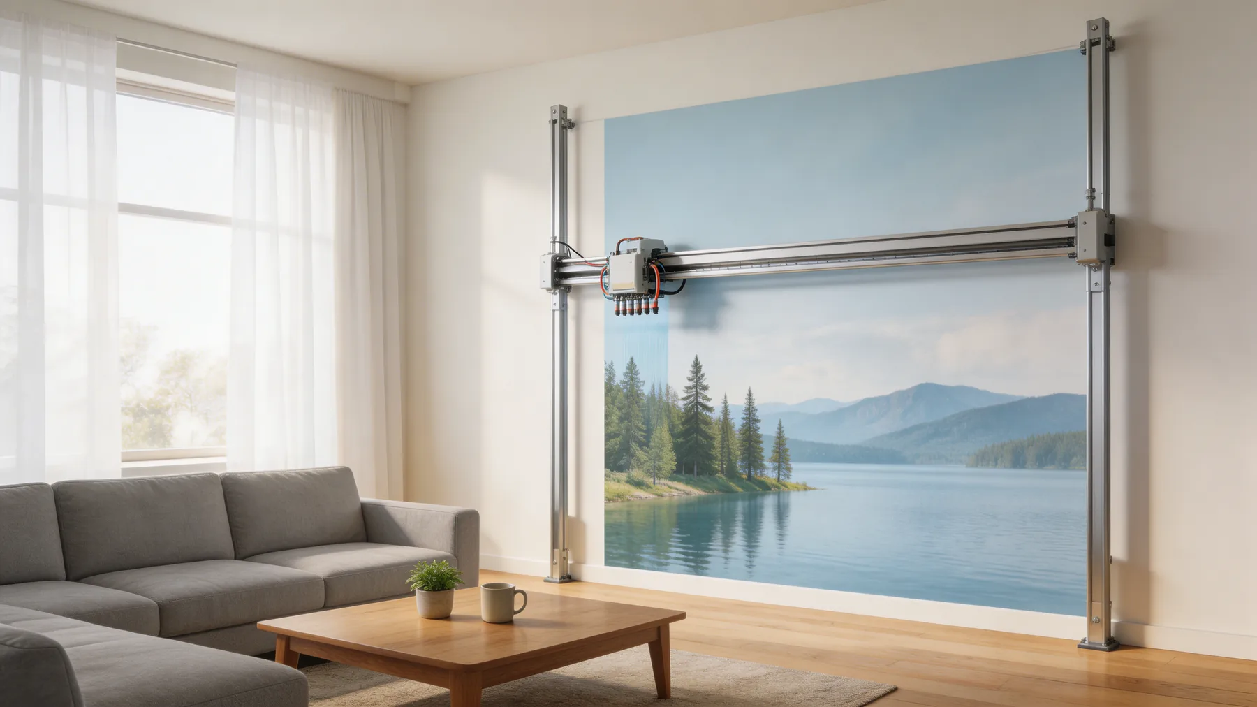 Homes wall print